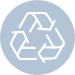 recycle icon-bluecircle